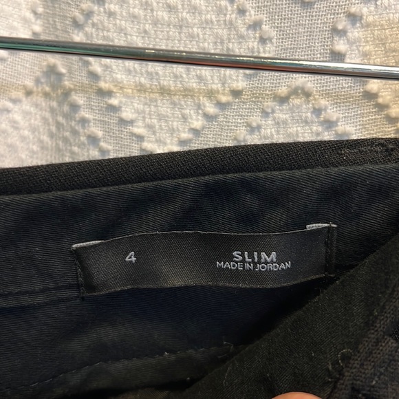 LOFt black, classic slim pants, size 4, perfect trouser material - Picture 5 of 7